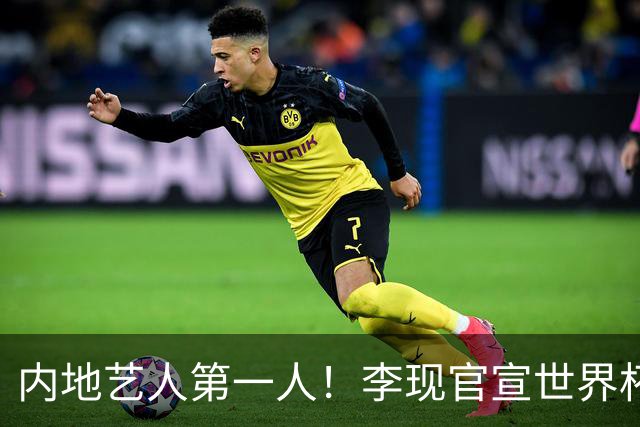 内地艺人第一人！李现官宣世界杯开球，国足没踏足的球场他先上了
